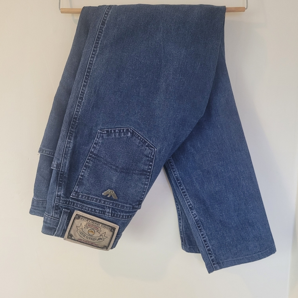 Vtg 90s Armani high-waisted jeans